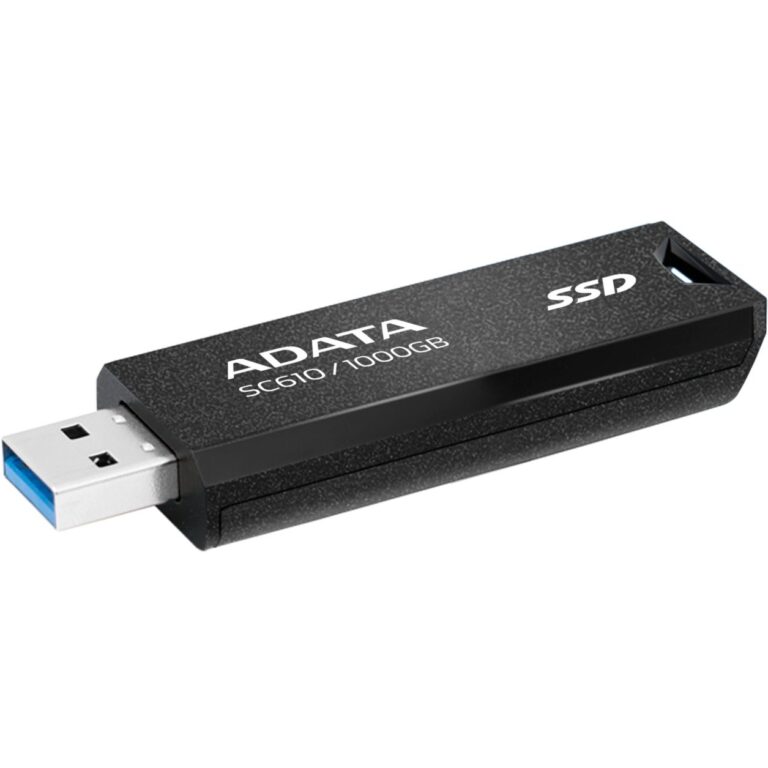 ADATA SC610 1000 GB, Externe SSD - SC610-1000G-CBK/RD technikbar