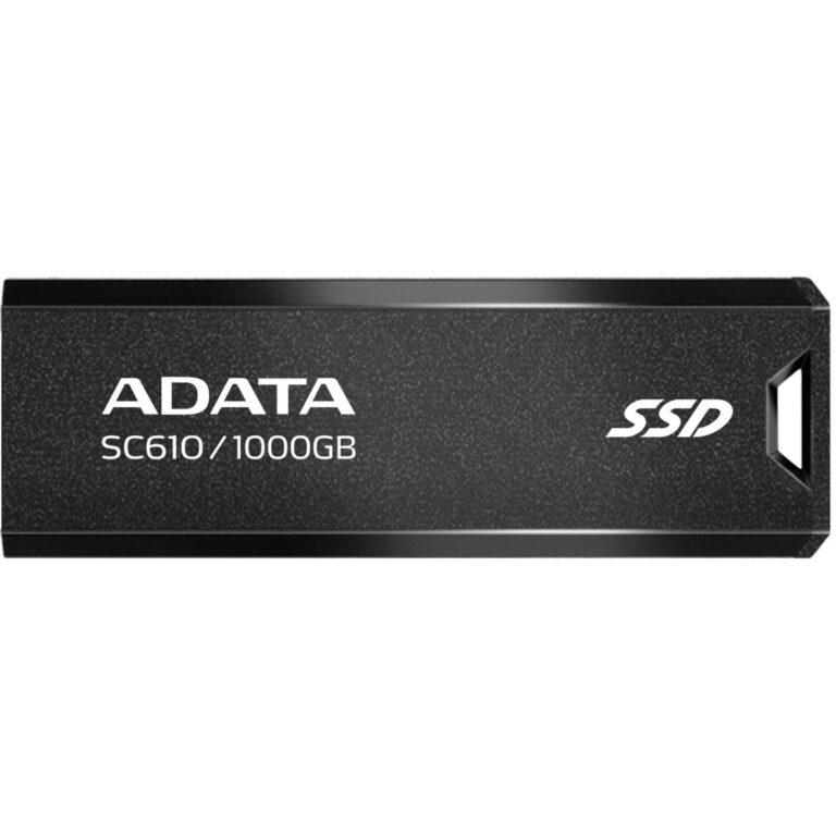ADATA SC610 1000 GB, Externe SSD - SC610-1000G-CBK/RD technikbar