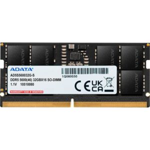 ADATA SO-DIMM 32 GB DDR5-5600  , Arbeitsspeicher - AD5S560032G-S technikbar