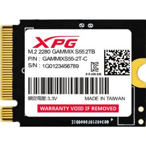 ADATA XPG GAMMIX S55 2 TB, SSD - SGAMMIXS55-2T-C technikbar
