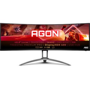 AOC AGON AG493QCX, Gaming-Monitor technikbar