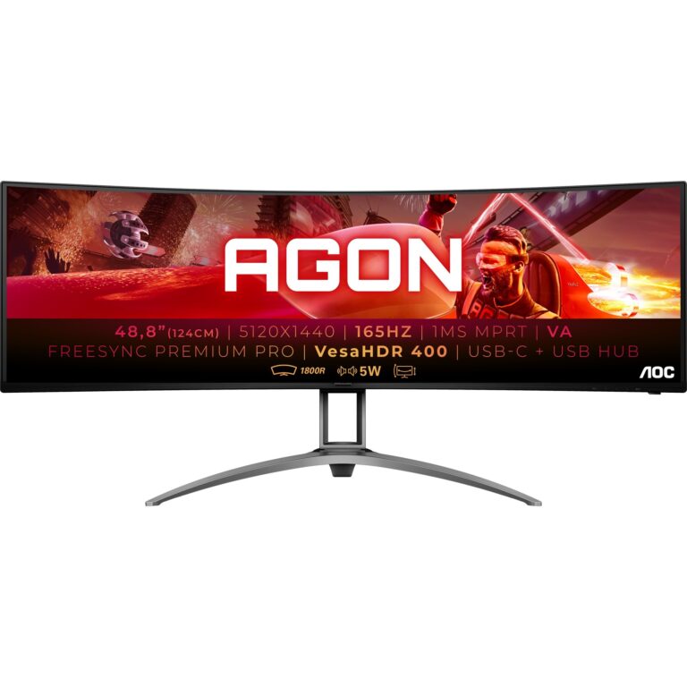 AOC AGON AG493UCX2, Gaming-Monitor technikbar