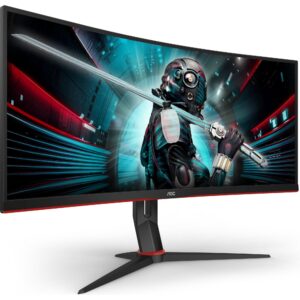 AOC CU34G2X/BK, Gaming-Monitor technikbar