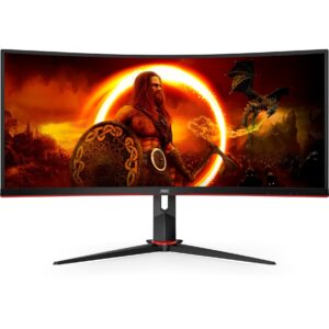 AOC CU34G2XE/BK, Gaming-Monitor technikbar