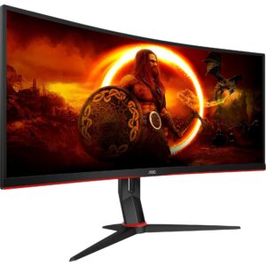 AOC CU34G2XE/BK, Gaming-Monitor technikbar