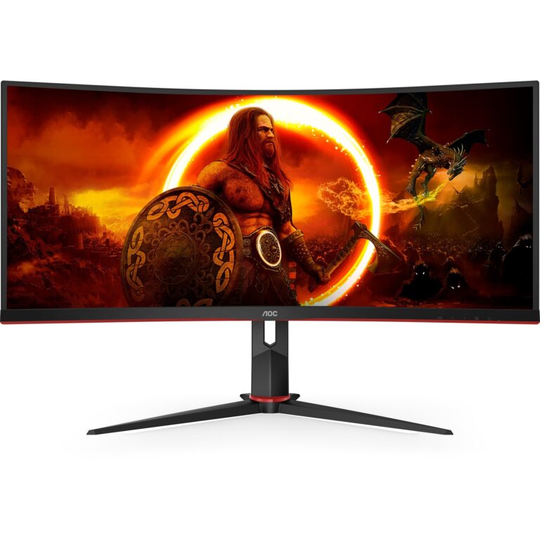 AOC CU34G2XP/BK, Gaming-Monitor technikbar