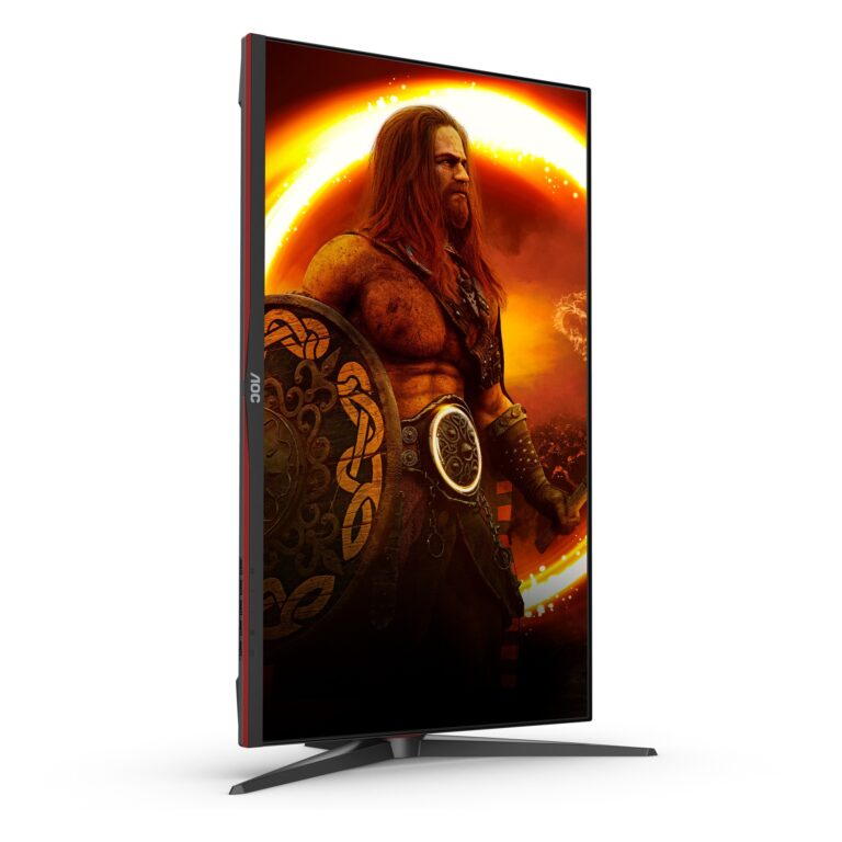 AOC U28G2XU2/BK, Gaming-Monitor technikbar