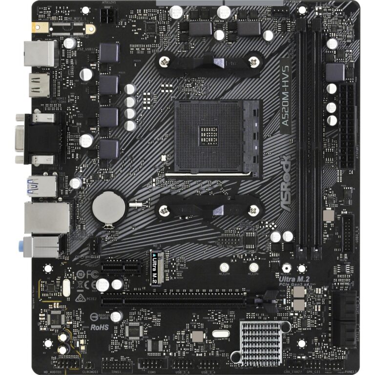 ASRock A520M-HVS, Mainboard - 90-MXBE60-A0UAYZ technikbar