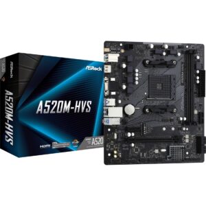 ASRock A520M-HVS, Mainboard - 90-MXBE60-A0UAYZ technikbar