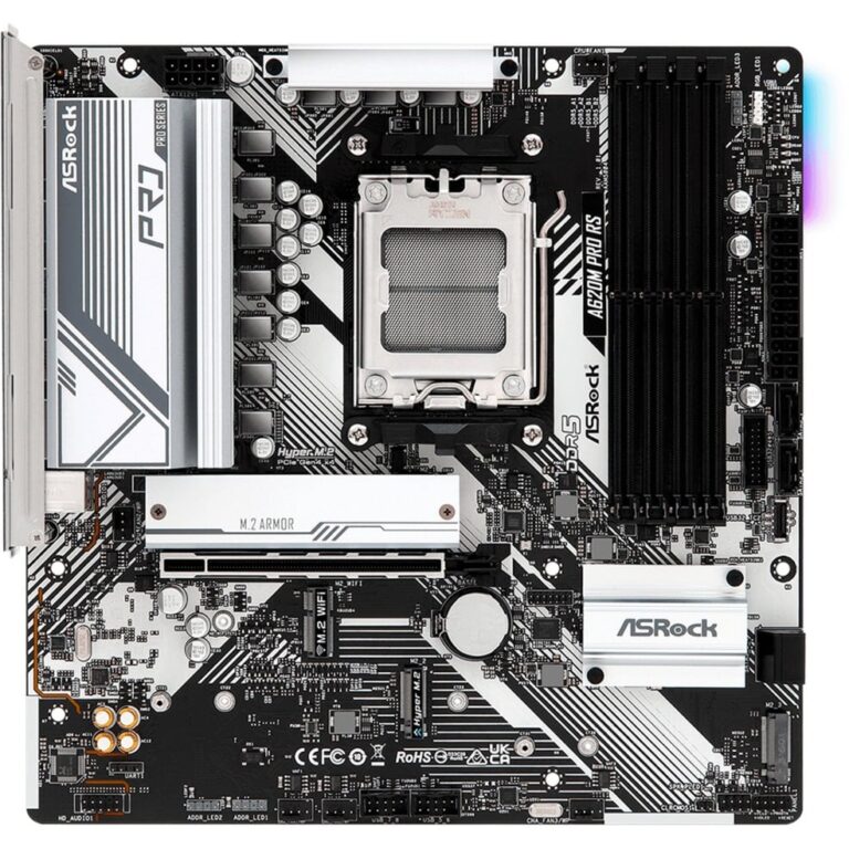 ASRock A620M Pro RS, Mainboard - 90-MXBLN0-A0UAYZ technikbar