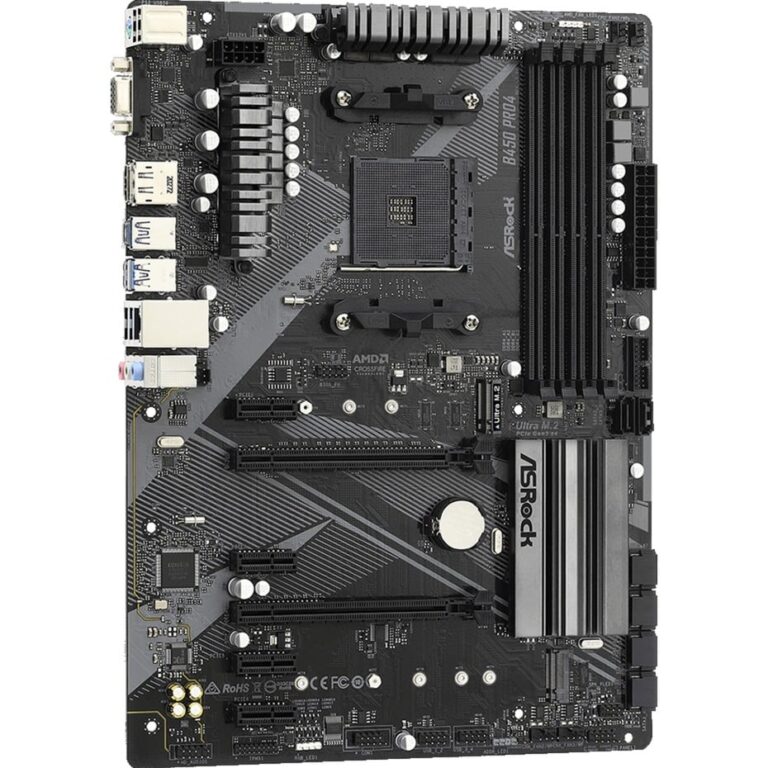 ASRock B450 Pro4 R2.0, Mainboard - 90-MXBEE0-A0UAYZ technikbar