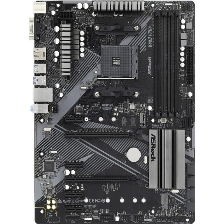 ASRock B450 Pro4 R2.0, Mainboard - 90-MXBEE0-A0UAYZ technikbar