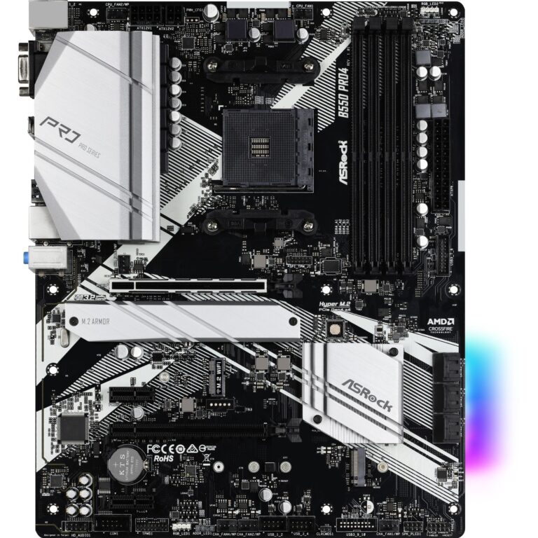 ASRock B550 Pro4, Mainboard - 90-MXBCZ0-A0UAYZ technikbar