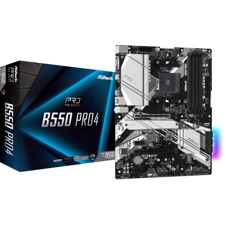 ASRock B550 Pro4, Mainboard - 90-MXBCZ0-A0UAYZ technikbar