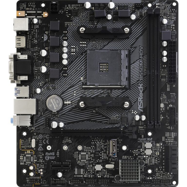 ASRock B550M-HDV, Mainboard - 90-MXBDJ0-A0UAYZ technikbar