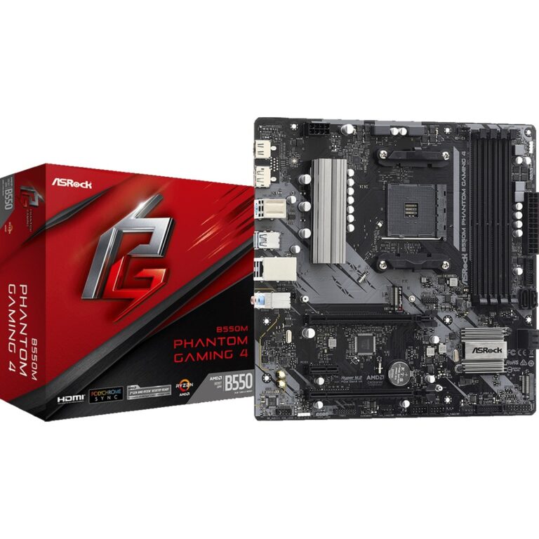 ASRock B550M PHANTOM GAMING 4, Mainboard - 90-MXBE90-A0UAYZ technikbar