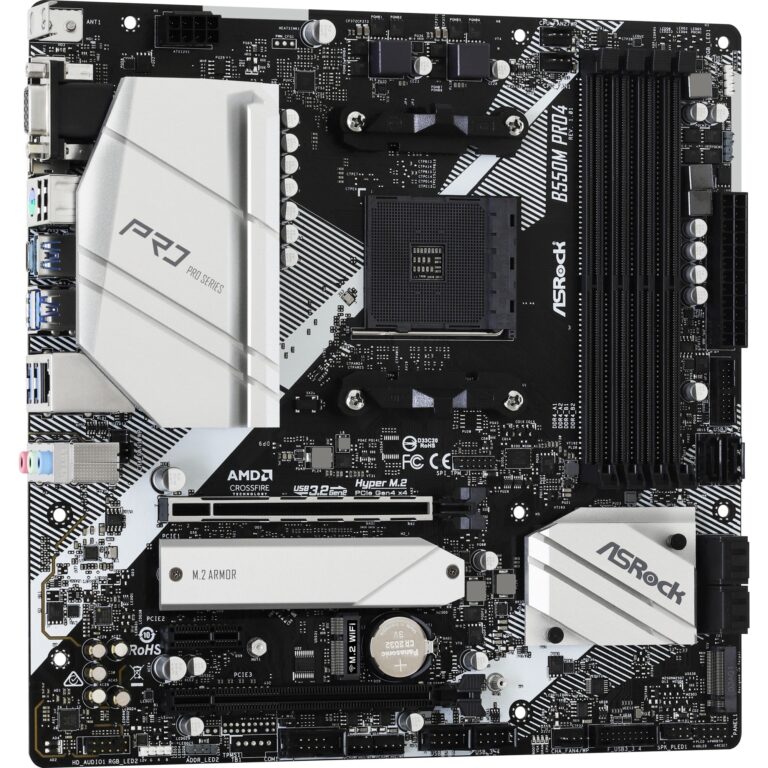 ASRock B550M Pro4, Mainboard - 90-MXBDK0-A0UAYZ technikbar