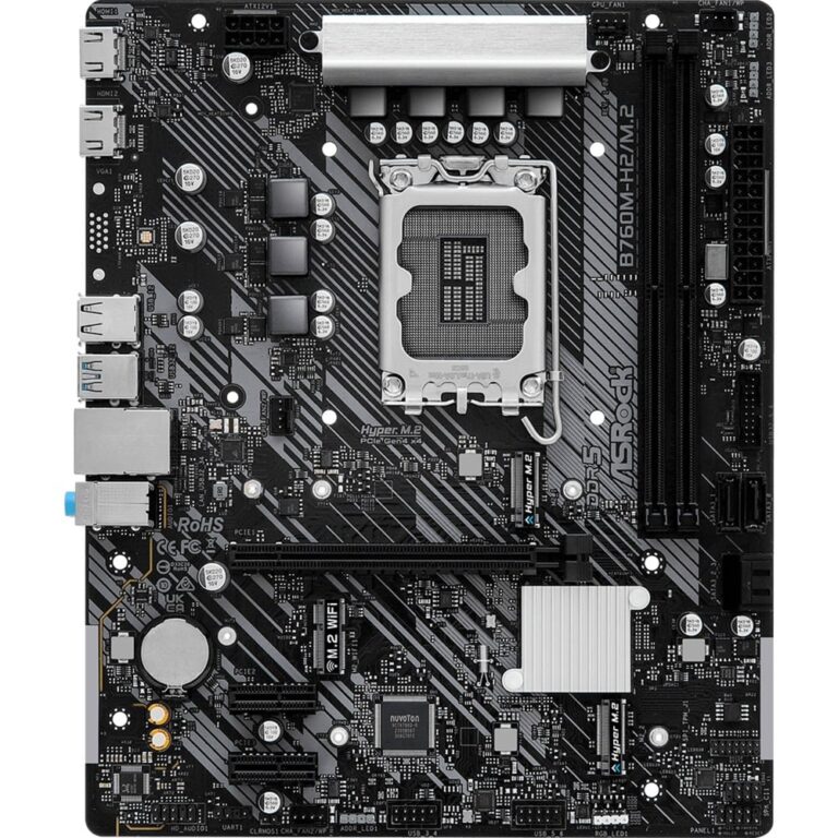 ASRock B760M-H2/M.2, Mainboard - 90-MXBN00-A0UAYZ technikbar