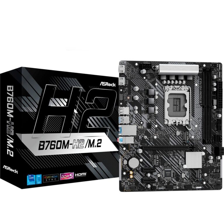 ASRock B760M-H2/M.2, Mainboard - 90-MXBN00-A0UAYZ technikbar