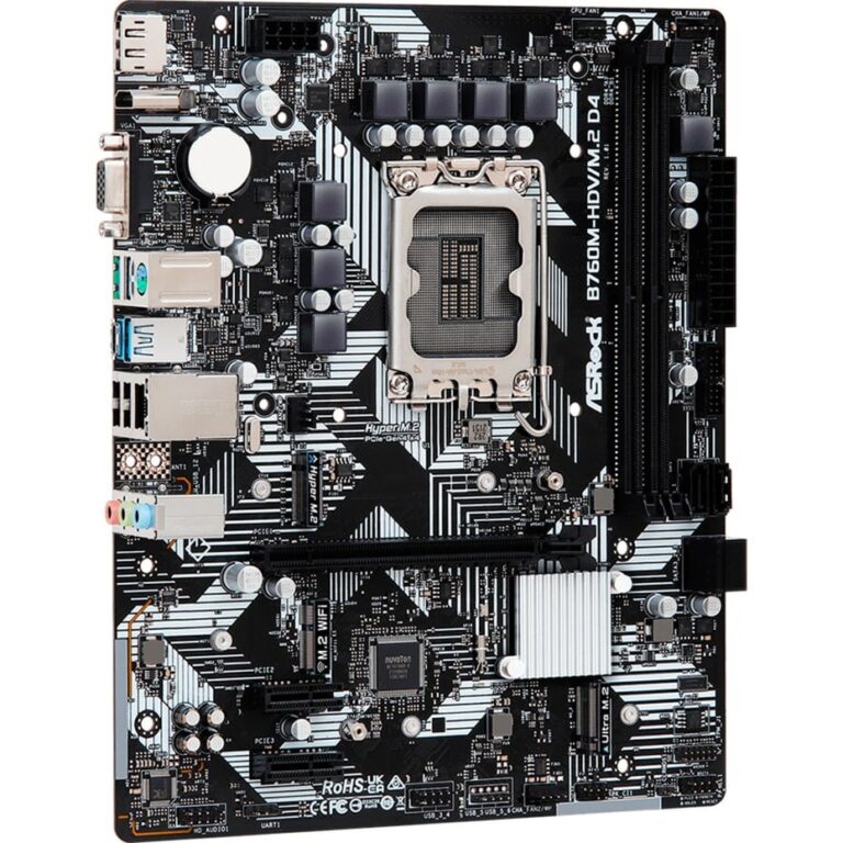 ASRock B760M-HDV/M.2 D4, Mainboard - 90-MXBL40-A0UAYZ technikbar
