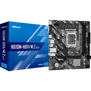 ASRock H610M-HDV/M.2 R2.0, Mainboard - 90-MXBJH0-A0UAYZ technikbar