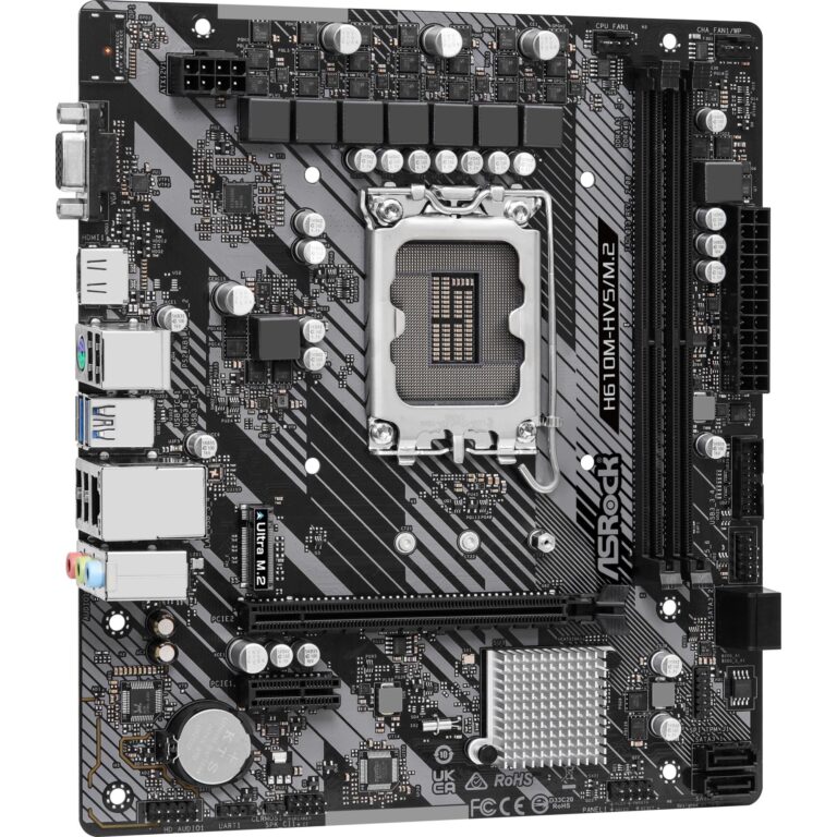 ASRock H610M-HVS/M.2 R2.0, Mainboard - 90-MXBJJ0-A0UAYZ technikbar