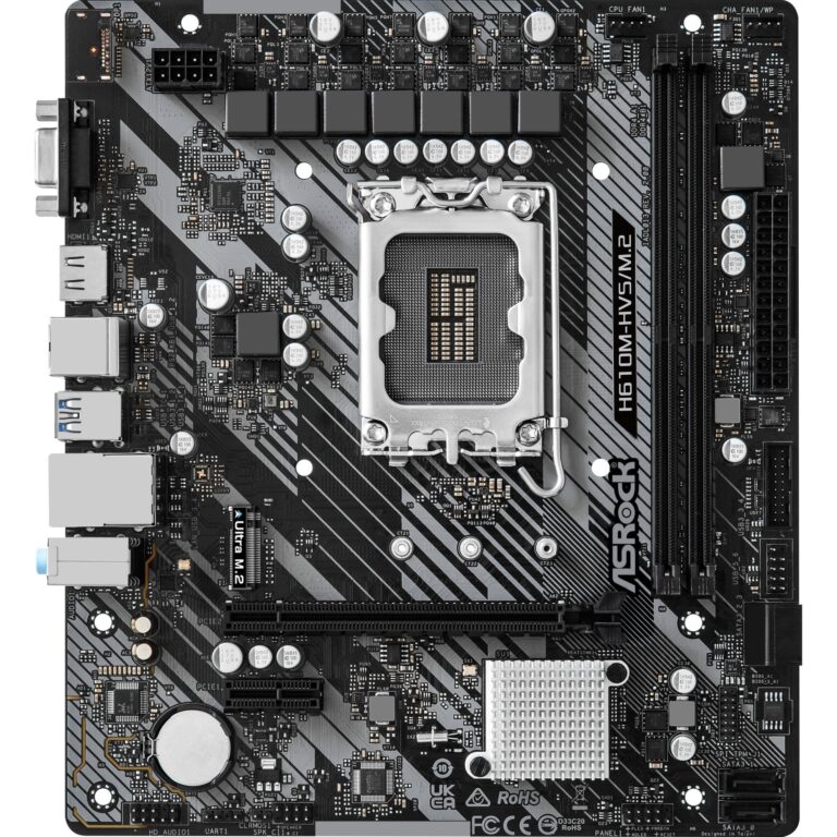 ASRock H610M-HVS/M.2 R2.0, Mainboard - 90-MXBJJ0-A0UAYZ technikbar