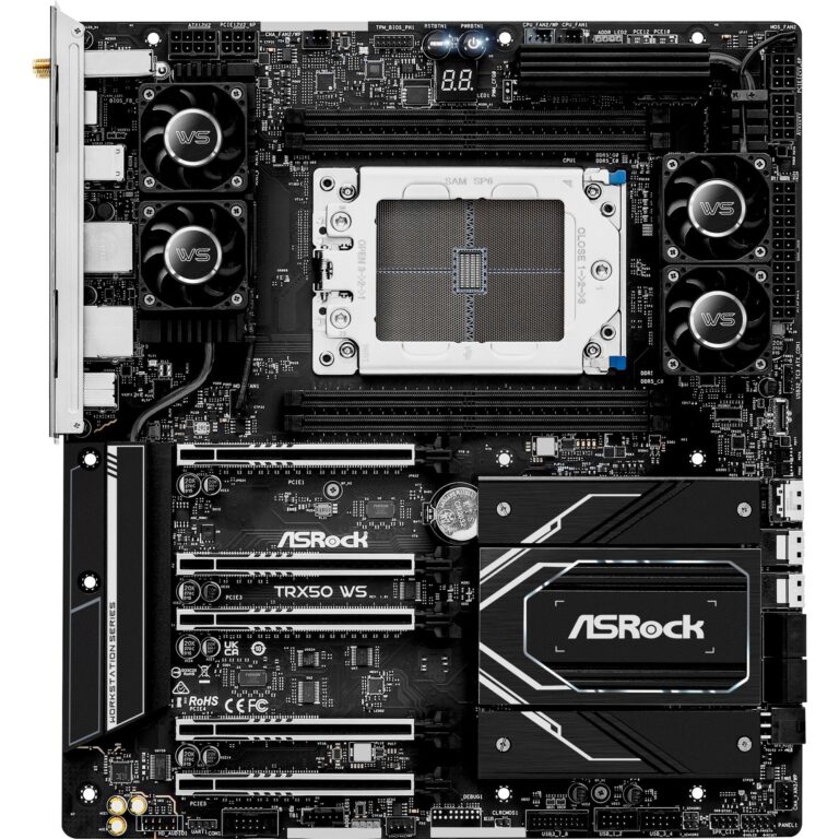 ASRock TRX50 WS, Mainboard - 90-MXBN40-A0UAYZ technikbar