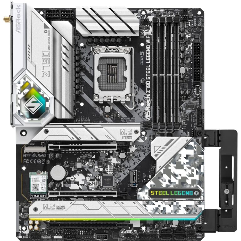 ASRock Z790 STEEL LEGEND WIFI, Mainboard - 90-MXBKD0-A0UAYZ technikbar