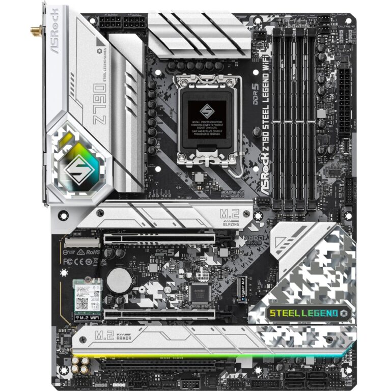 ASRock Z790 STEEL LEGEND WIFI, Mainboard - 90-MXBKD0-A0UAYZ technikbar