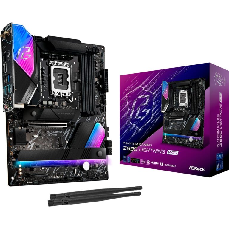 ASRock Z890 Lightning WiFi, Mainboard - 90-MXBPG0-A0UAYZ technikbar