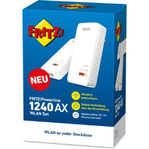 AVM FRITZ! Powerline 1240 AX WLAN Set - 20003021 technikbar