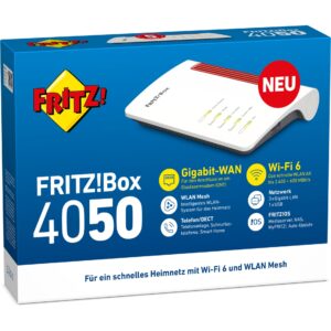 AVM FRITZ!Box 4050, Glasfaser-Router - 20003052 technikbar