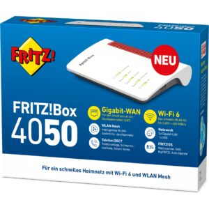AVM FRITZ!Box 4050, Glasfaser-Router - 20003052 technikbar