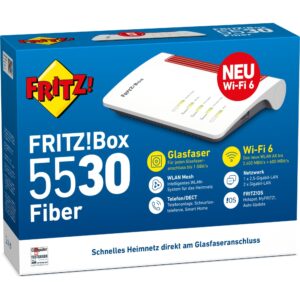 AVM FRITZ!Box 5530 Fiber, Router - 20002960 technikbar