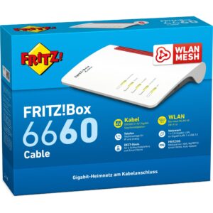 AVM FRITZ!Box 6660 Cable, Mesh Router - 20002910 technikbar