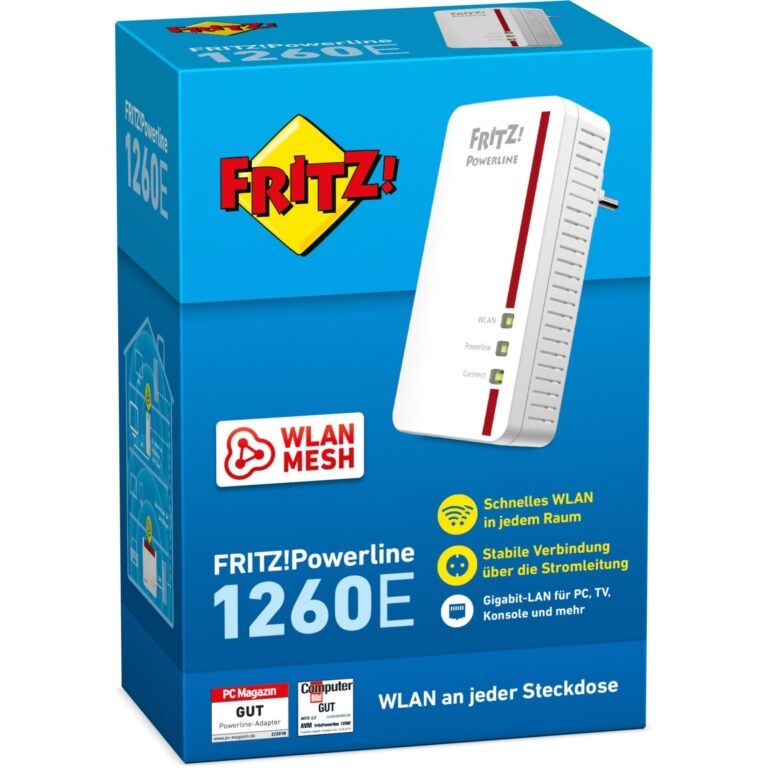 AVM FRITZ!Powerline 1260E - 20002789 technikbar