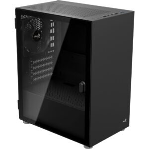 AeroCool CS-111-G-BK-v1, Tower-Gehäuse - ACCS-PC19013.11 technikbar