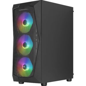 AeroCool Falcon A-BK-v2 , Tower-Gehäuse - ACCM-PV41142.11 technikbar