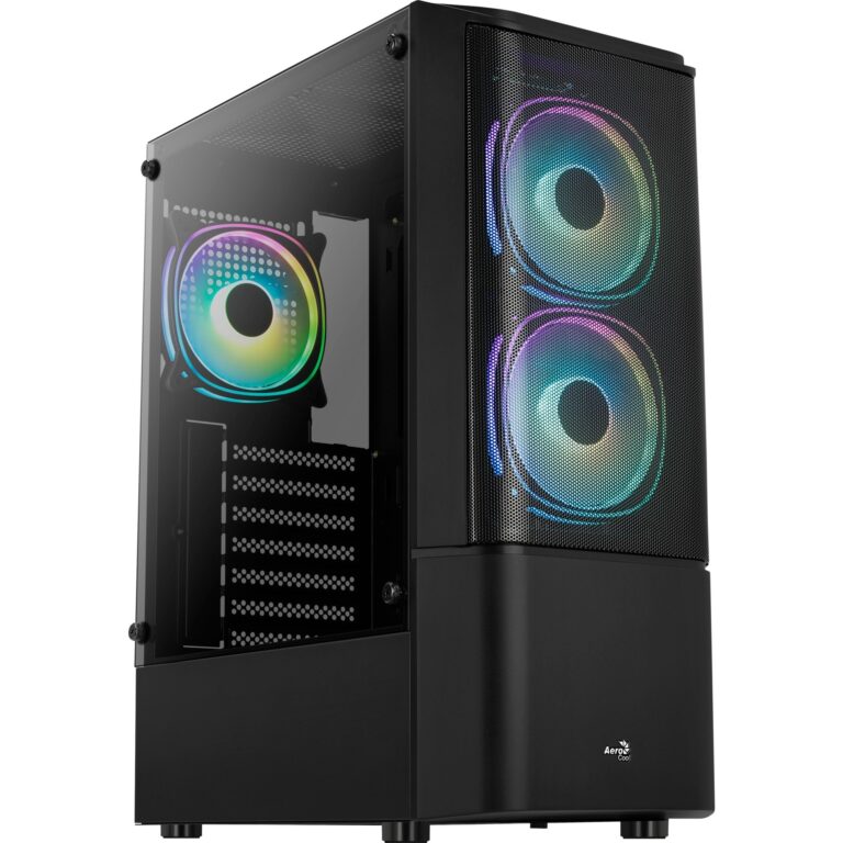 AeroCool Quantum Mesh-G-BK-v3, Tower-Gehäuse - ACCM-PV31133.11 technikbar