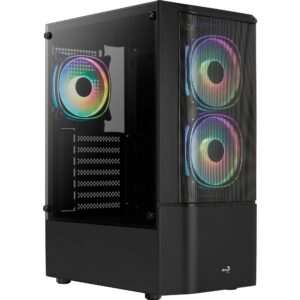 AeroCool Quantum Mesh-G-BK-v3, Tower-Gehäuse - ACCM-PV31133.11 technikbar
