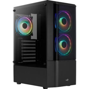 AeroCool Quantum v2 TG, Tower-Gehäuse - ACCM-PV30033.11 technikbar