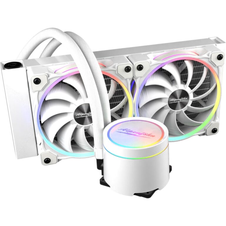 Alpenföhn Gletscherwasser 240 White RGB 240mm, Wasserkühlung - 84000000193 technikbar