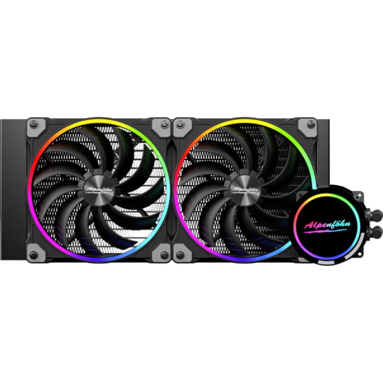 Alpenföhn Gletscherwasser 280 AiO RGB 280mm, Wasserkühlung - 84000000189 technikbar