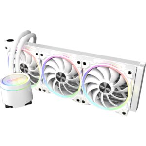 Alpenföhn Gletscherwasser 360 White RGB 360mm, Wasserkühlung - 84000000195 technikbar