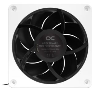 Alphacool Apex Stealth Metal Power 120mm Lüfter 3000rpm, Gehäuselüfter - 13825 technikbar