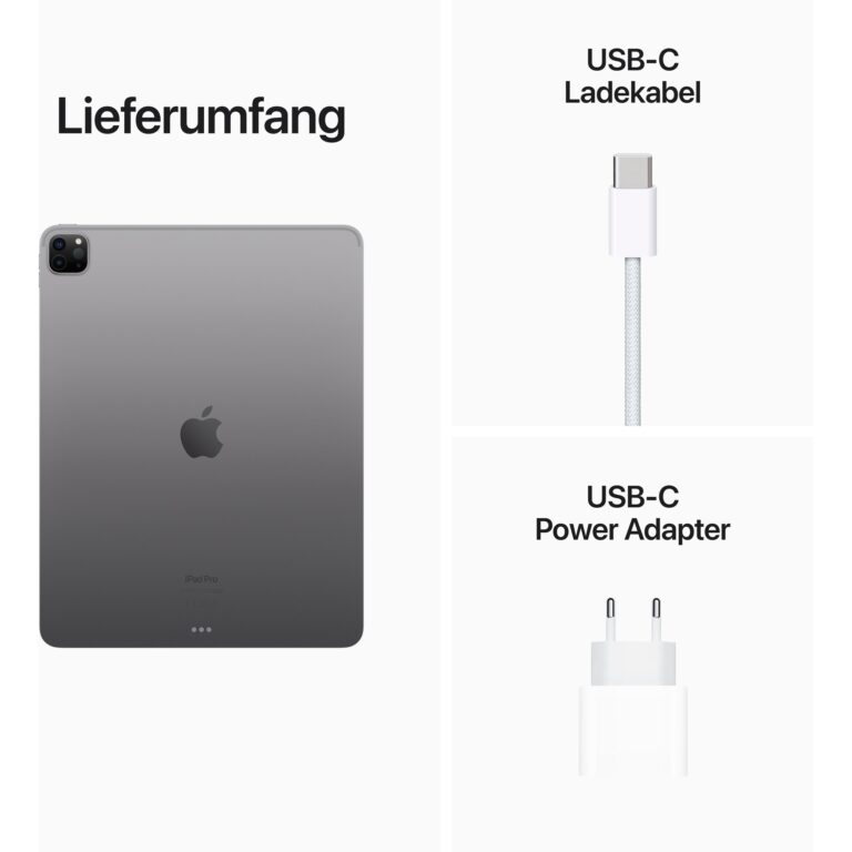Apple iPad Pro 12,9` (256 GB), Tablet-PC - MNXR3FD/A technikbar