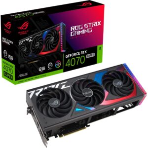 Asus GeForce RTX 4070 SUPER ROG STRIX GAMING, Grafikkarte - 90YV0KD1-M0NA00 technikbar