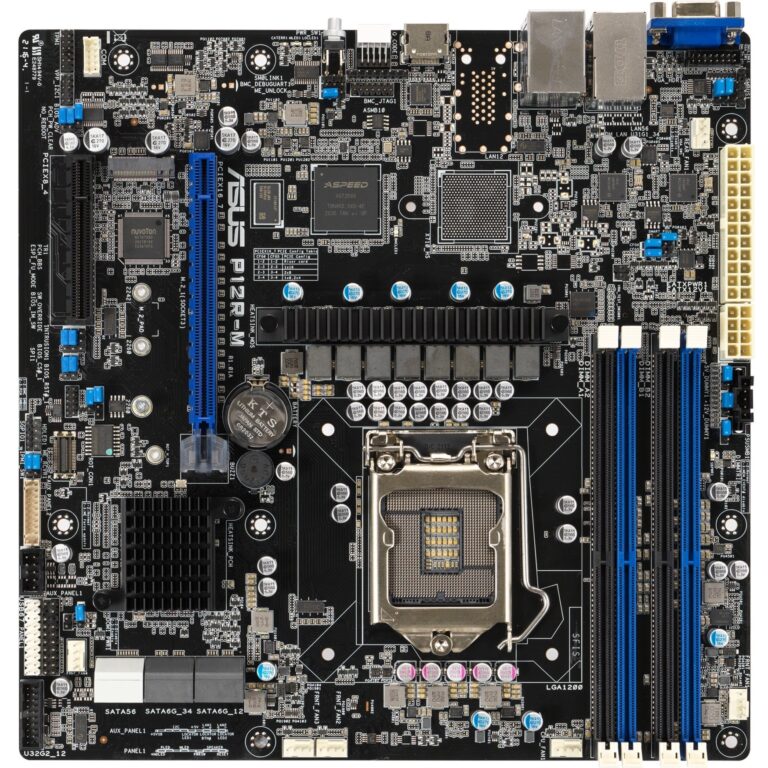 Asus P12R-M, Mainboard