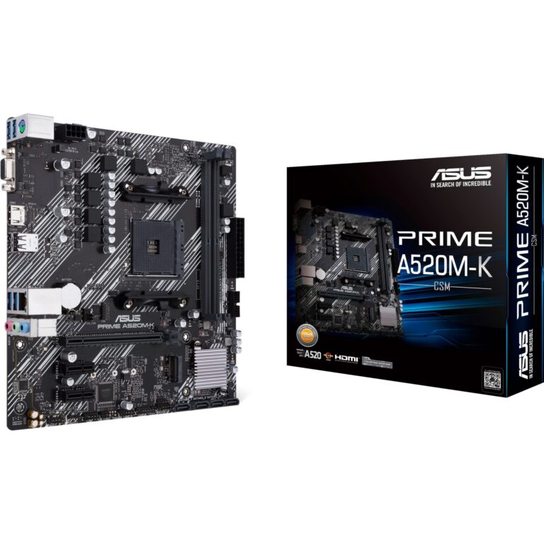 Asus PRIME A520M-K, Mainboard